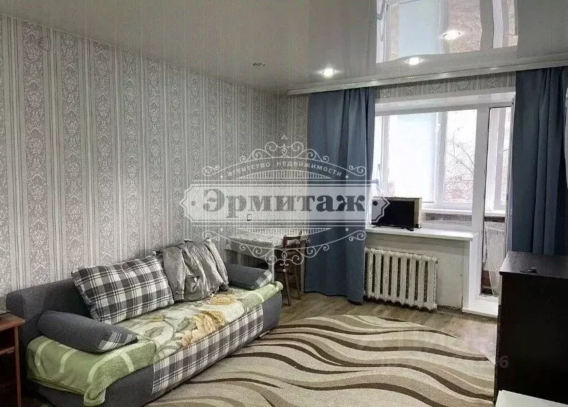1-к кв. Курганская область, Курган Заозерный жилрайон, 2-й мкр, 21 ... - Фото 1