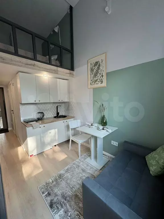 Апартаменты-студия, 23 м, 1/4 эт. - Фото 1
