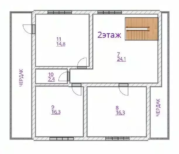 Коттедж в Башкортостан, Уфа № 27 ОСТ ОАО УМПО КС, 22 (186 м) - Фото 2