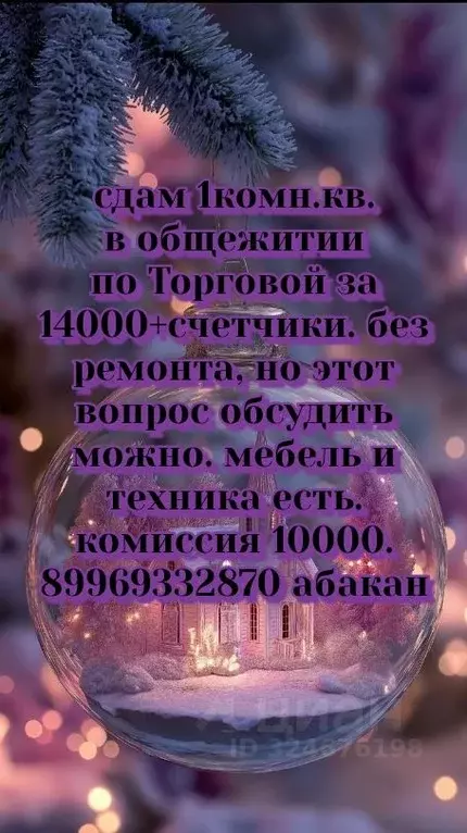 1-к кв. Хакасия, Абакан Торговая ул., 2/2 (32.0 м) - Фото 2