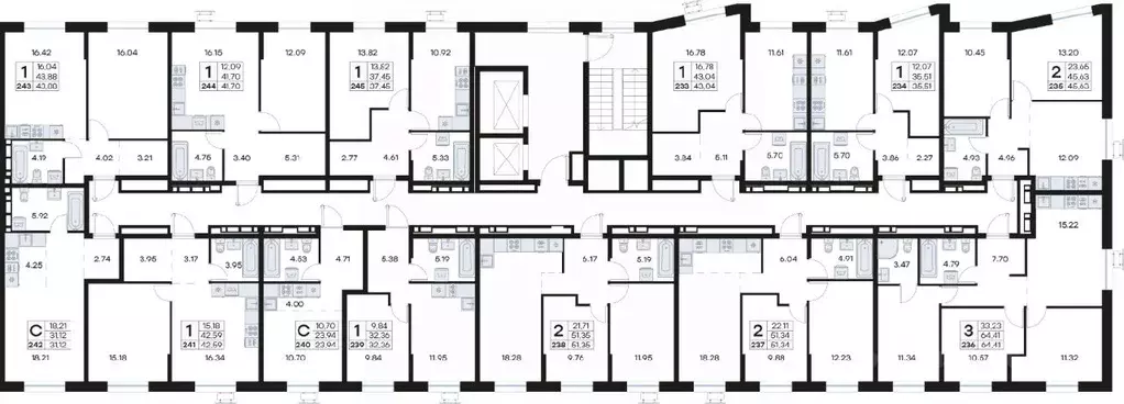 1-к кв. Приморский край, Владивосток Катерная ул., 31/2 (43.04 м) - Фото 2