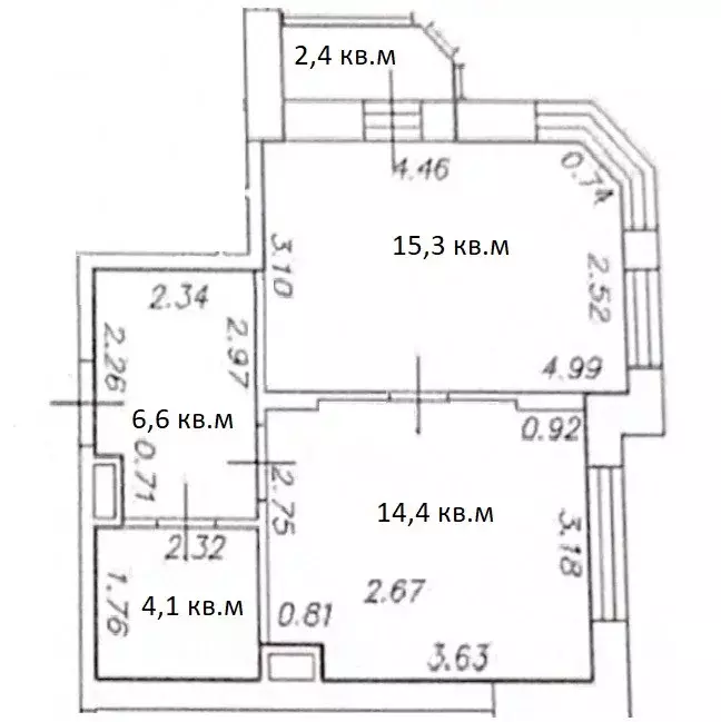 Продаётся 1-к квартира, 40.1 м - Фото 1