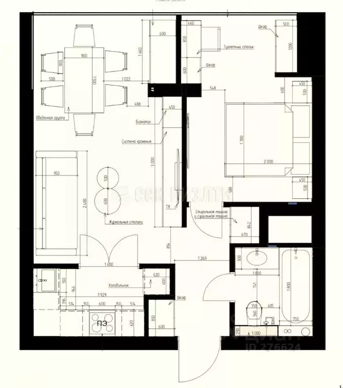 2-к кв. Московская область, Красногорск бул. Космонавтов, 5 (46.0 м) - Фото 2