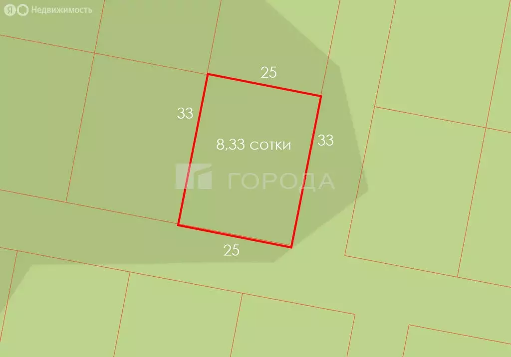 Участок в Санниково, Соколиный проезд, 7 (8.33 м) - Фото 1