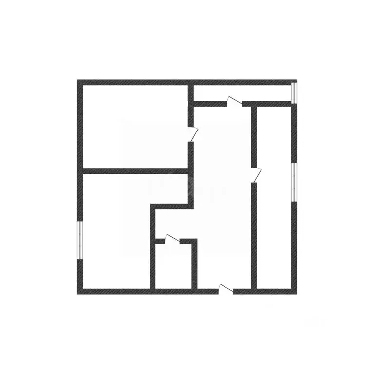 3-к кв. Курганская область, Кетовский муниципальный округ, с. ... - Фото 1