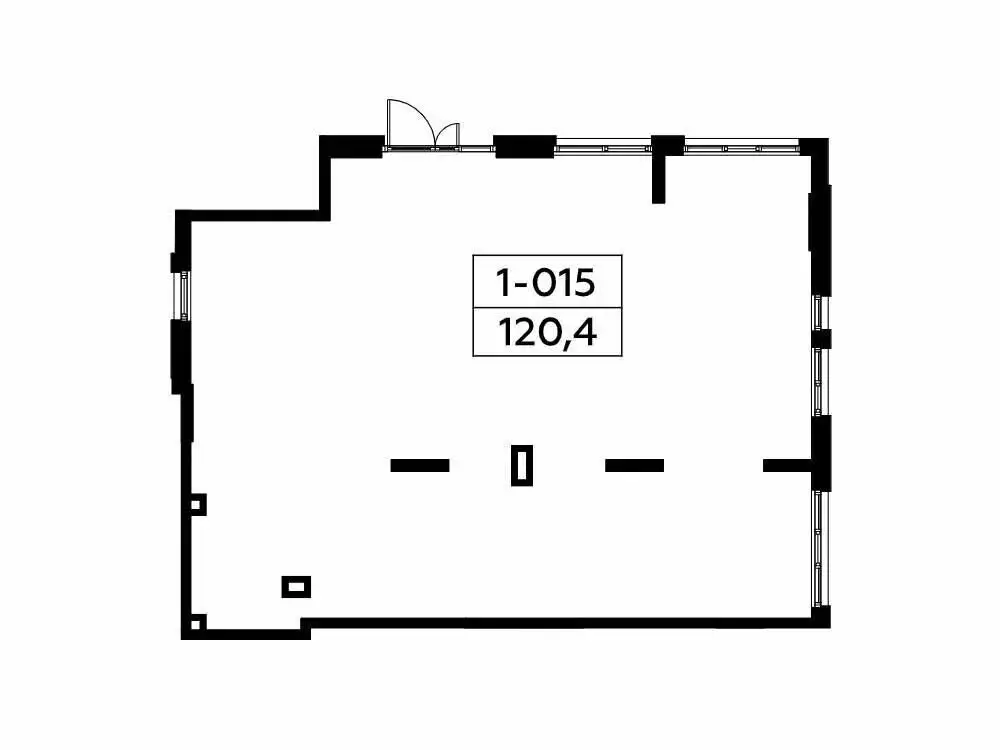 Торговая площадь (120.4 м) - Фото 1