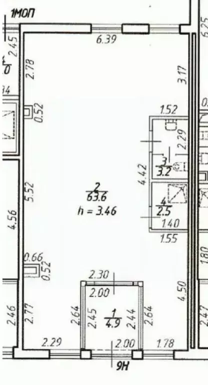 Помещение свободного назначения в Санкт-Петербург Лесной просп., 23А ... - Фото 1