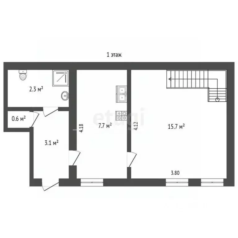 3-к кв. Ростовская область, Ростов-на-Дону ул. Станиславского, 77 ... - Фото 2