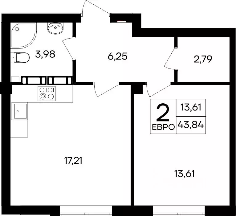 1-к кв. Крым, Симферопольский район, Гвардейское пгт, Республика жилой ... - Фото 0