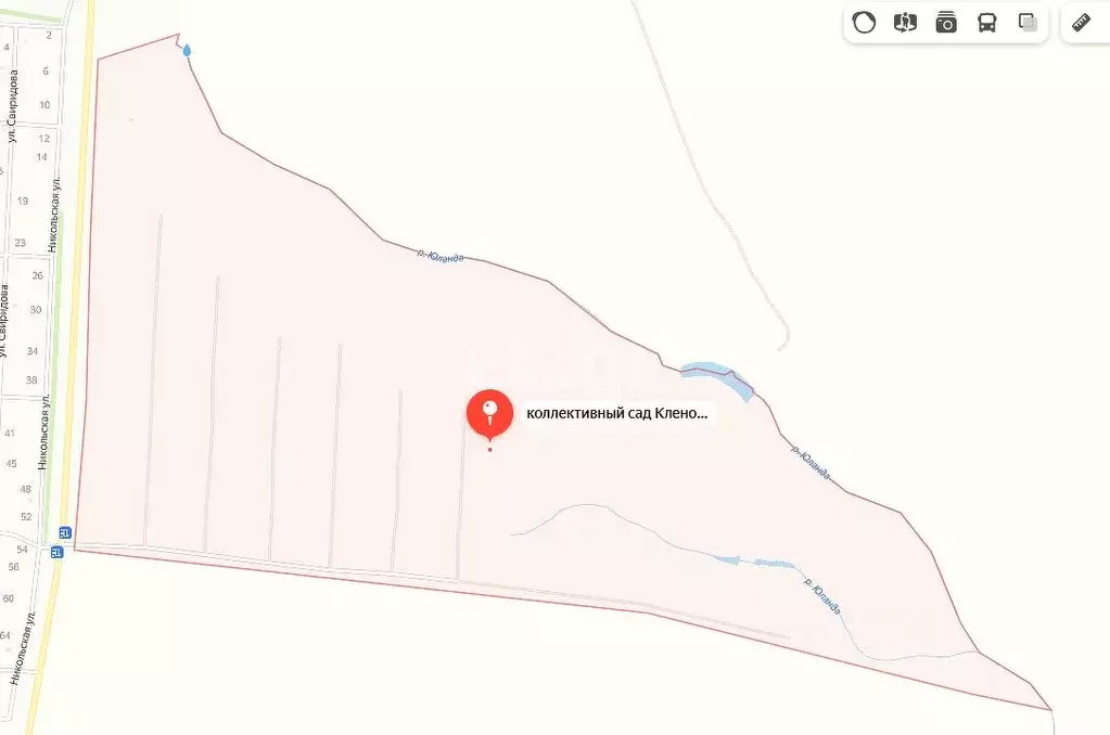 Участок в Башкортостан, Бирск Кленовый Мыс КС,  (10.0 сот.) - Фото 1