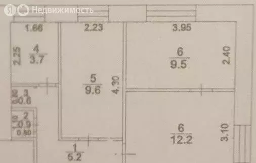 3-комнатная квартира: Ишимбай, проспект Ленина, 14 (41.7 м) - Фото 1