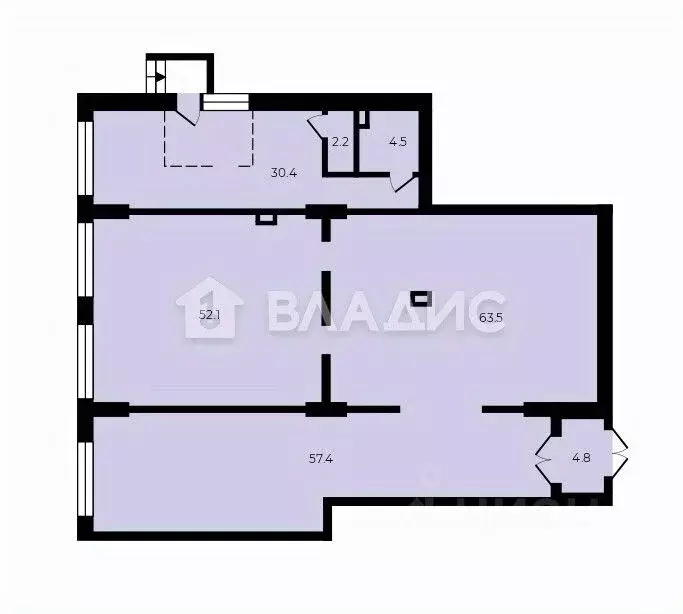 Офис в Москва ул. Мельникова, 3к1 (215 м) - Фото 2