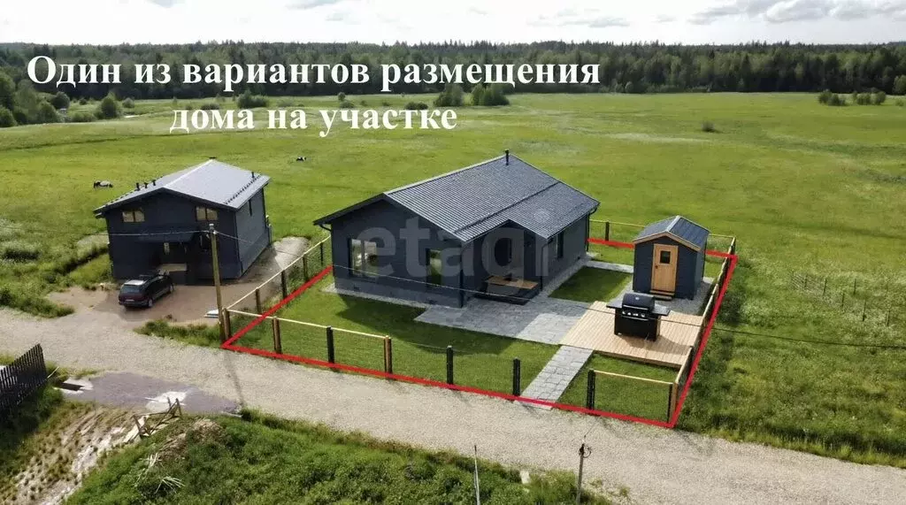 Участок в Нурминское сельское поселение, коттеджный посёлок Нурмала (7 ... - Фото 2