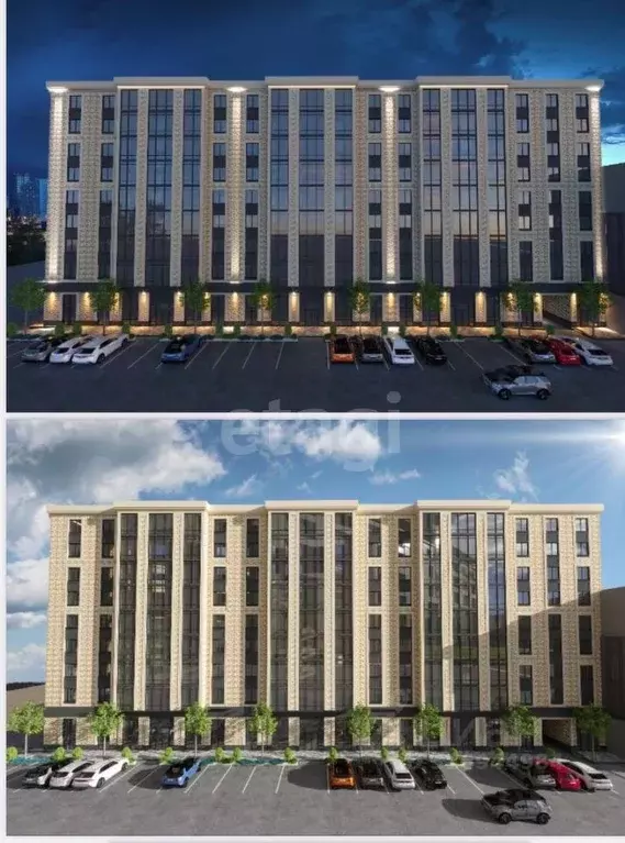 1-к кв. Карачаево-Черкесия, Черкесск пл. Кирова, 21А (53.2 м) - Фото 0