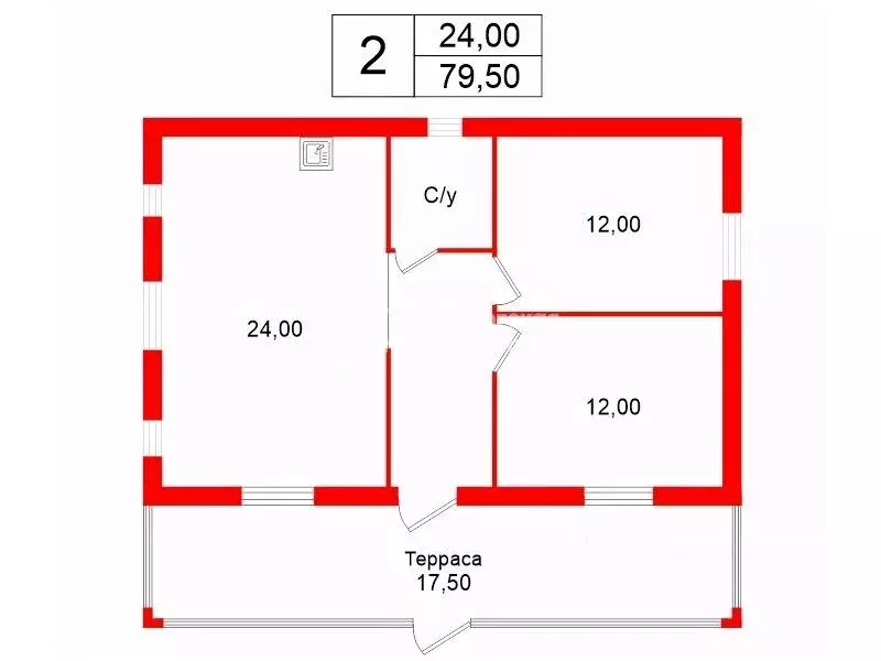 Дом в Ленинградская область, Гатчинский муниципальный округ, Чаща ... - Фото 2
