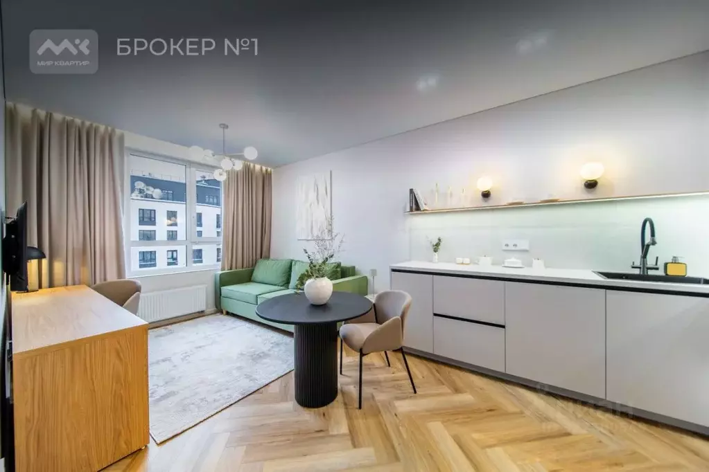 1-к кв. Санкт-Петербург ул. Шкапина, 15 (38.0 м) - Фото 2