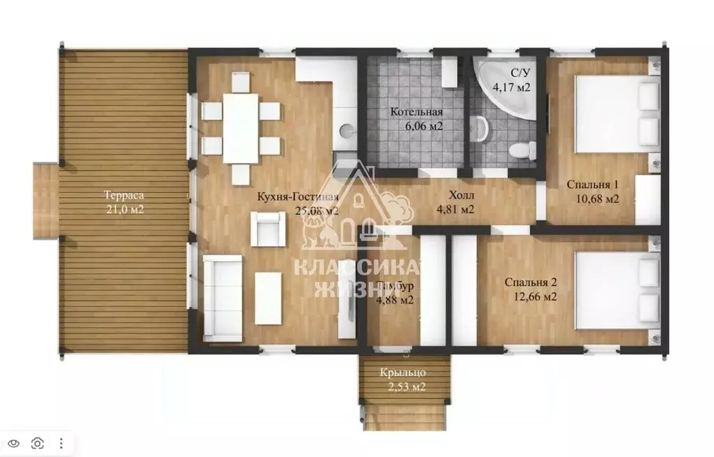 Дом в Нижегородская область, Нижний Новгород д. Майдан, ул. Горшкова, ... - Фото 2