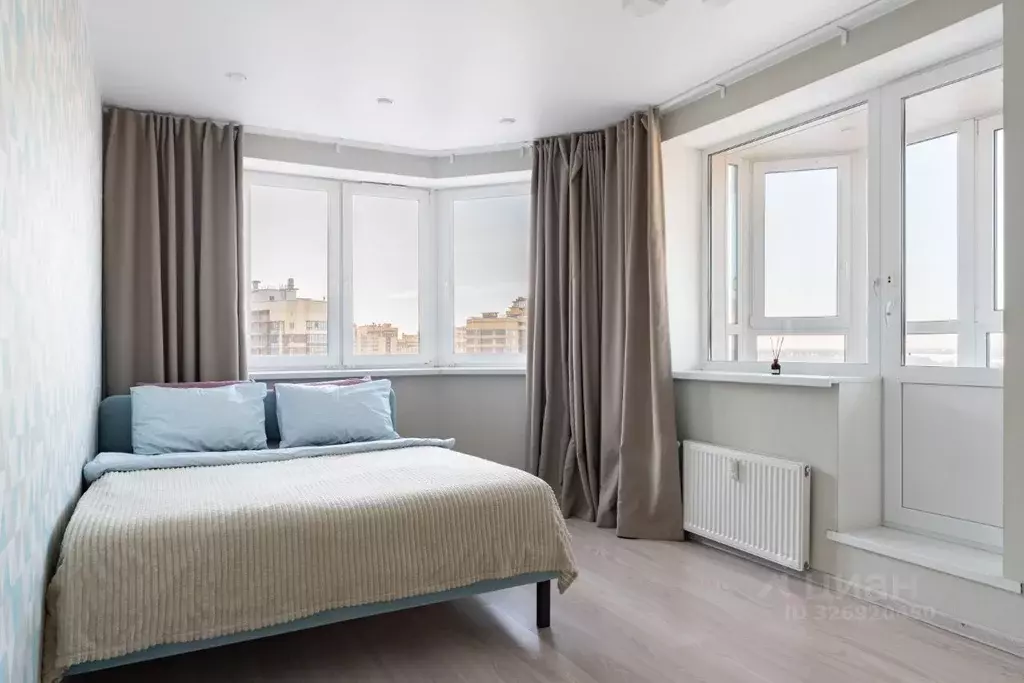 2-к кв. Санкт-Петербург пос. Парголово, Заречная ул., 41 (56.2 м) - Фото 0