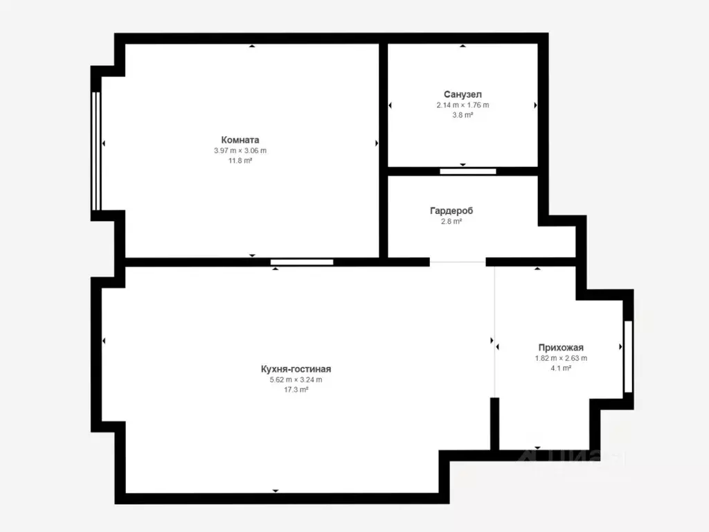 1-к кв. Москва Волоколамское ш., 95/2к8 (39.6 м) - Фото 1