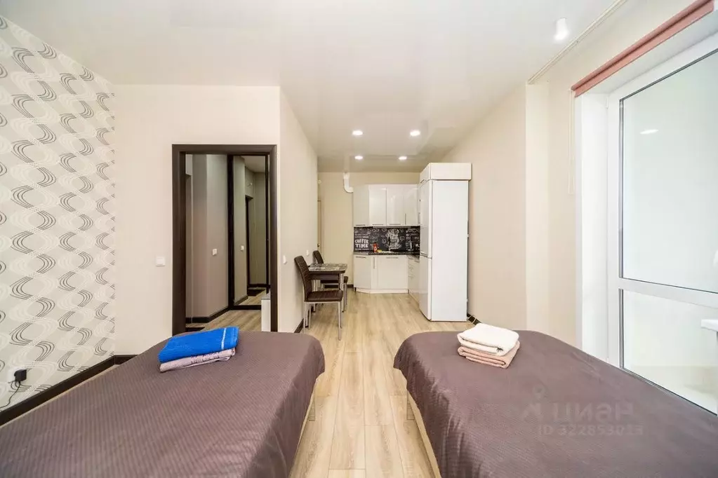 Студия Пермский край, Пермь ул. Александра Турчевича, 8 (28.0 м) - Фото 1