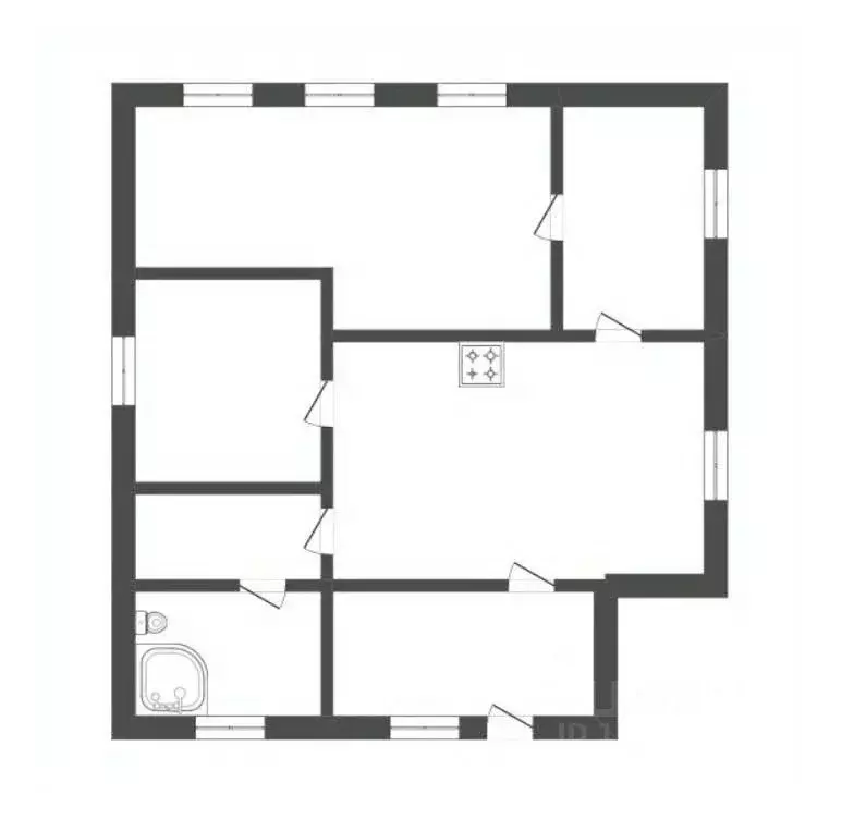 Дом в Воронежская область, Борисоглебск ул. 7 Ноября, 45 (117 м) - Фото 1