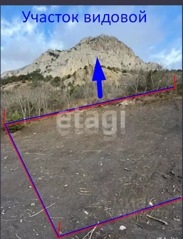 Участок в Крым, Ялта муниципальный округ, Форос пгт ул. Северная (4.46 ... - Фото 1