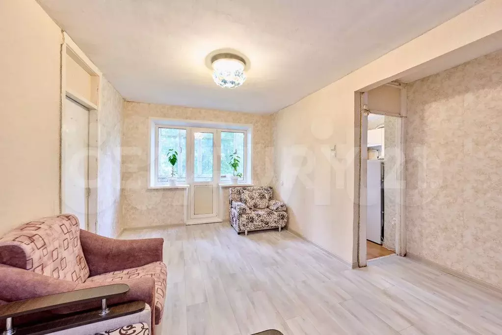 2-к. квартира, 45,6 м, 2/5 эт. - Фото 0