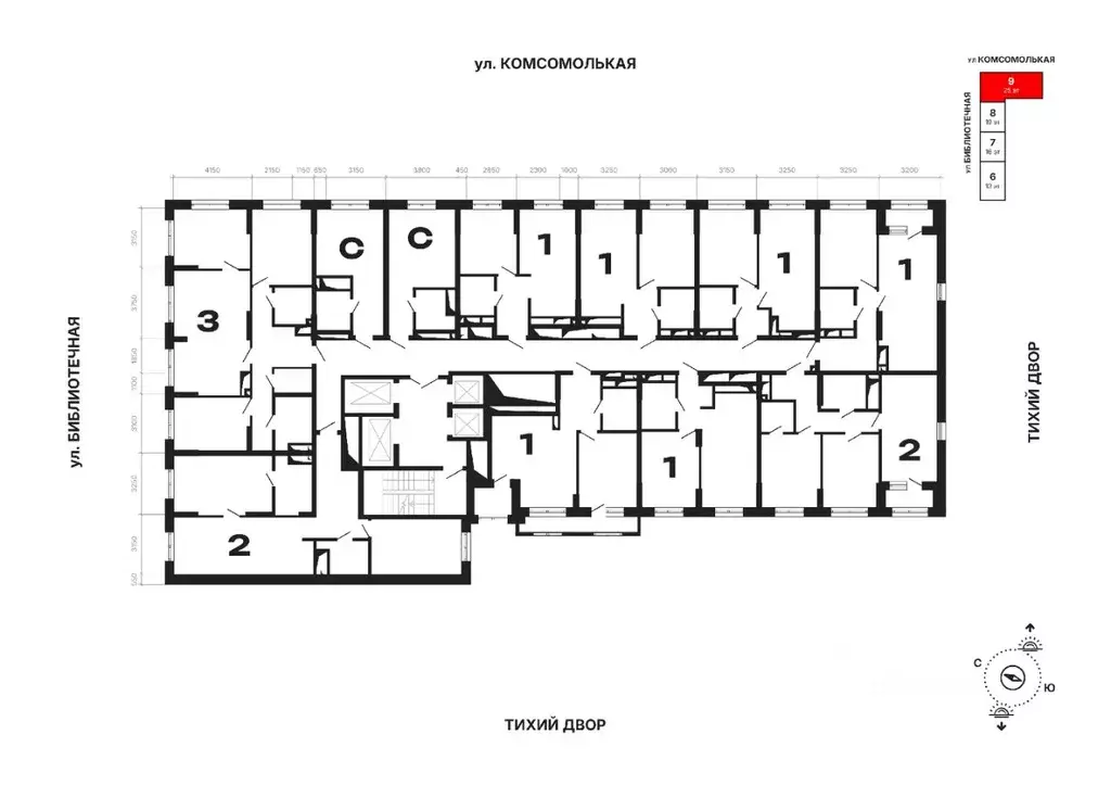 1-к кв. Свердловская область, Екатеринбург Втузгородок жилрайон,  ... - Фото 2