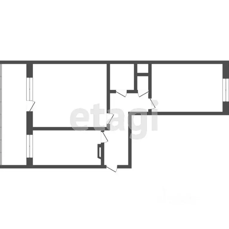 2-к кв. Томская область, Томск Урожайный пер., 29/1 (58.5 м) - Фото 2