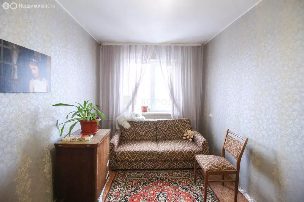 3-комнатная квартира: Барнаул, проспект Строителей, 35 (50.9 м) - Фото 1