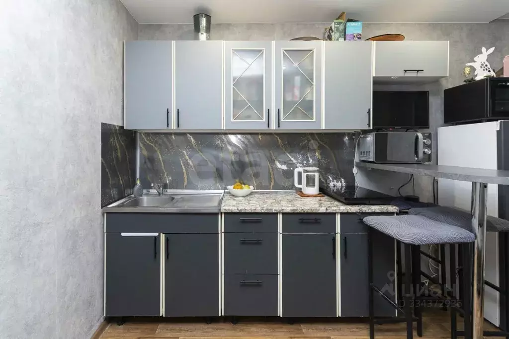 1-к кв. Тюменская область, Тюмень Олимпийская ул., 8 (32.8 м) - Фото 1