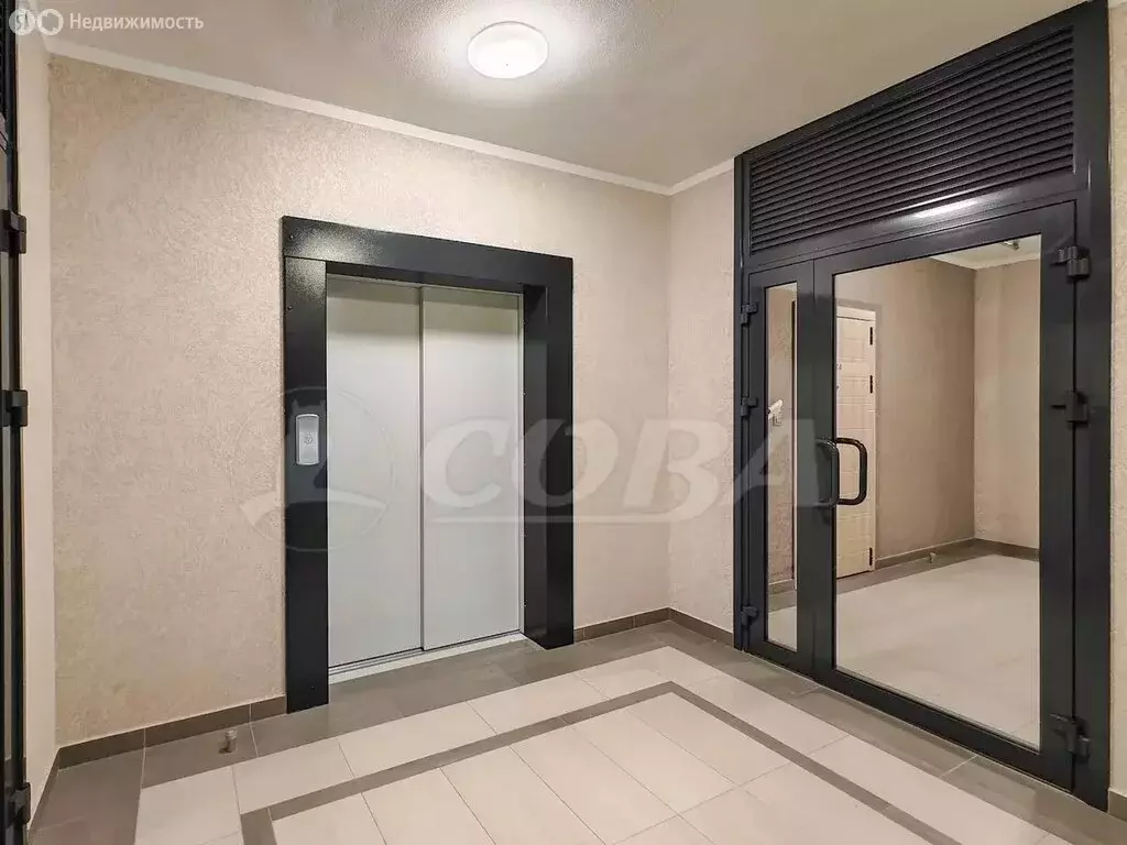 1-комнатная квартира: Тюмень, улица Пожарных и Спасателей, 5 (46.6 м) - Фото 1