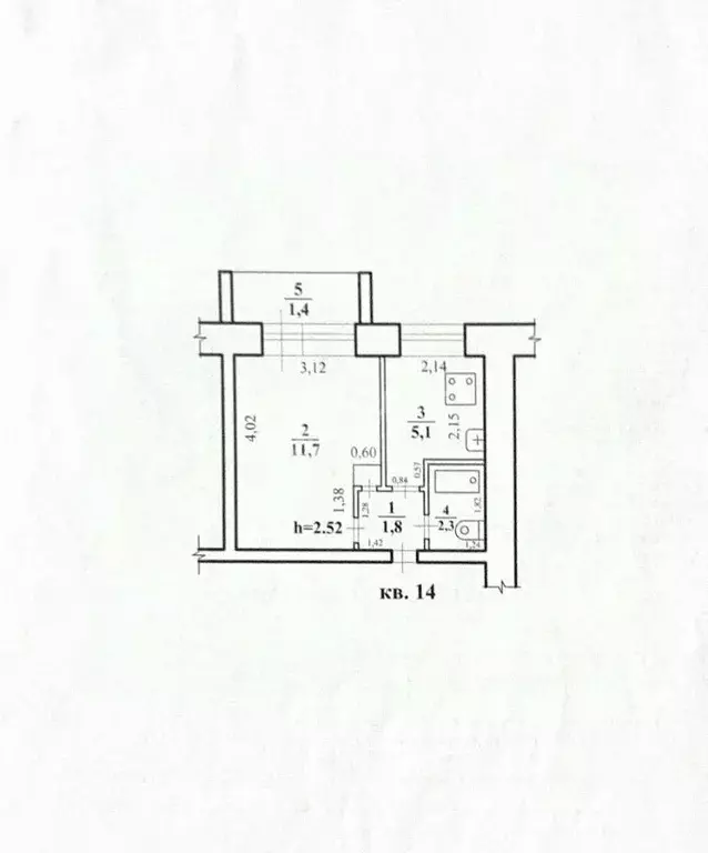 1-к кв. Забайкальский край, Чита ул. Шевченко, 21 (22.3 м) - Фото 1