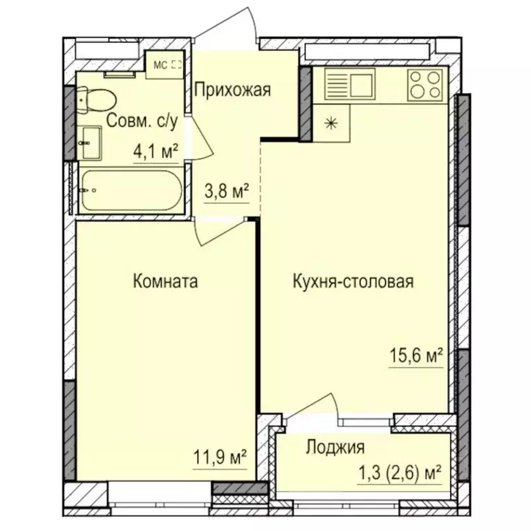 1-к кв. Удмуртия, Ижевск Буммаш жилрайон, Покровский жилой комплекс ... - Фото 0