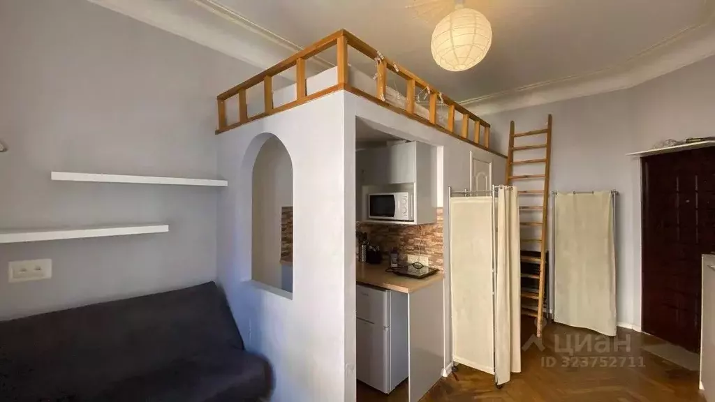 Студия Санкт-Петербург Лиговский просп., 44 (21.0 м) - Фото 1