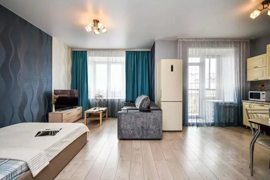 1-к кв. Красноярский край, Красноярск Линейная ул., 122 (40.0 м) - Фото 2