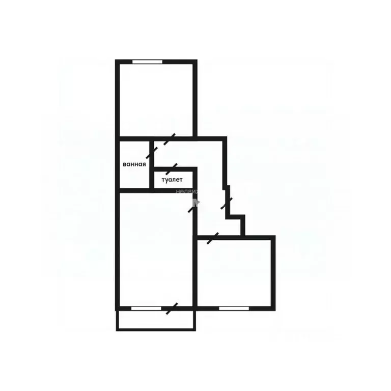 2-к кв. Приморский край, Находка ул. Мичурина, 20 (50.8 м) - Фото 1