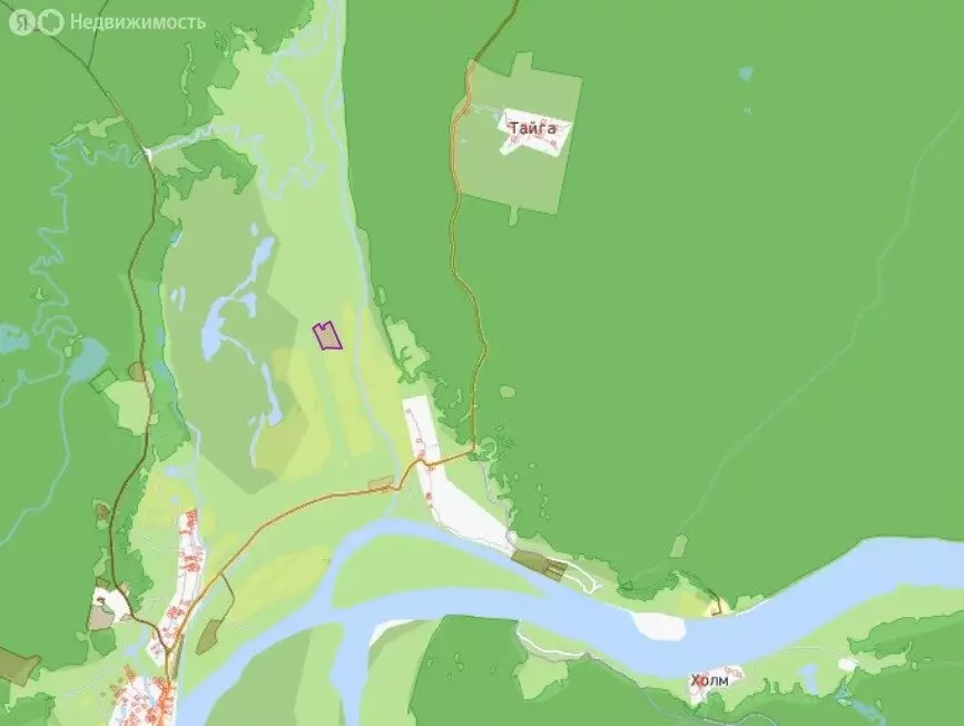 Участок в посёлок Пинега, Первомайская улица (5.86 м) - Фото 1