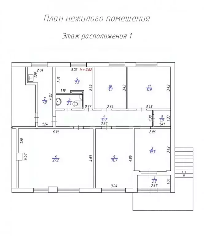 Офис в Удмуртия, Ижевск ул. 10 лет Октября, 22 (106 м) - Фото 2