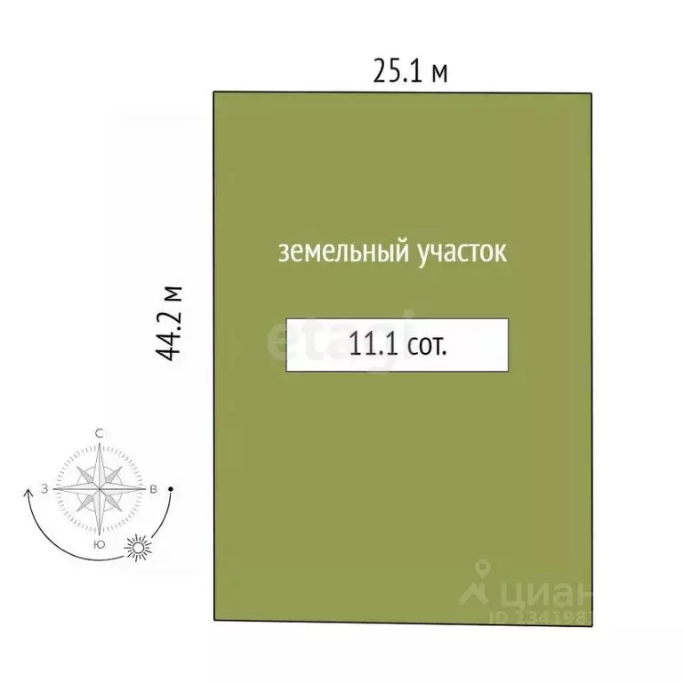 Участок в Брянская область, Жуковский муниципальный округ, с. Ржаница ... - Фото 2