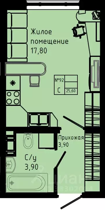 Студия Ленинградская область, Коммунар г. Гатчинский муниципальный ... - Фото 1