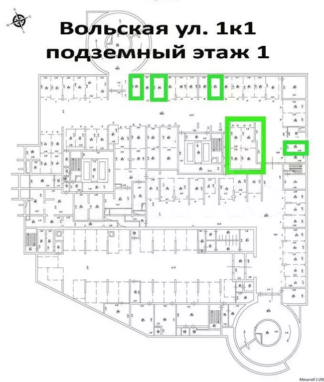 Машиноместо, 15 м - Фото 1