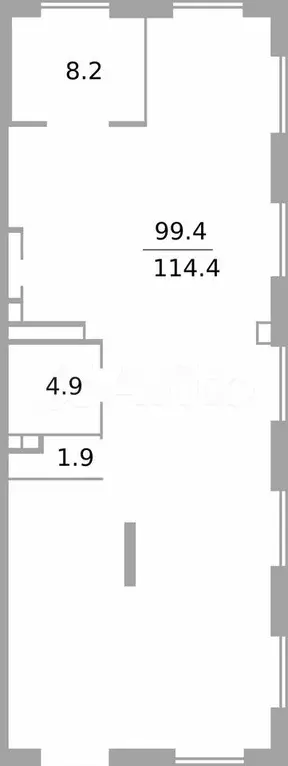 Продам помещение свободного назначения, 114.4 м - Фото 0