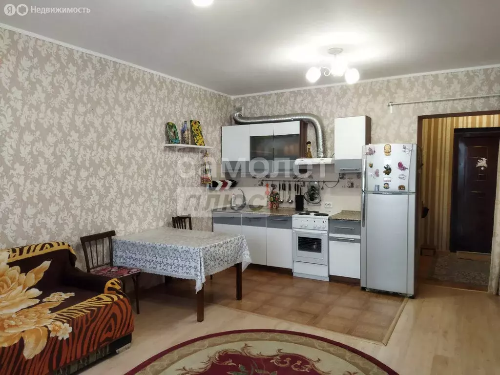 Квартира-студия: Новосибирск, улица Виталия Потылицына, 3 (32.6 м) - Фото 1