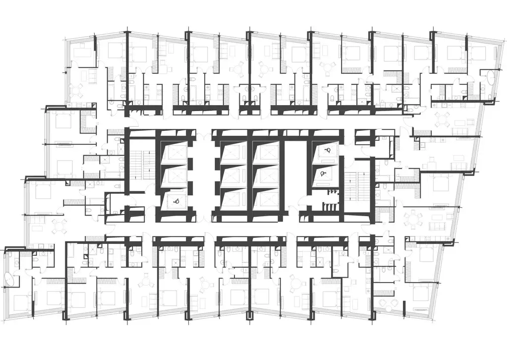 1-к кв. Москва Краснопресненская наб., 14с3 (54.38 м) - Фото 1