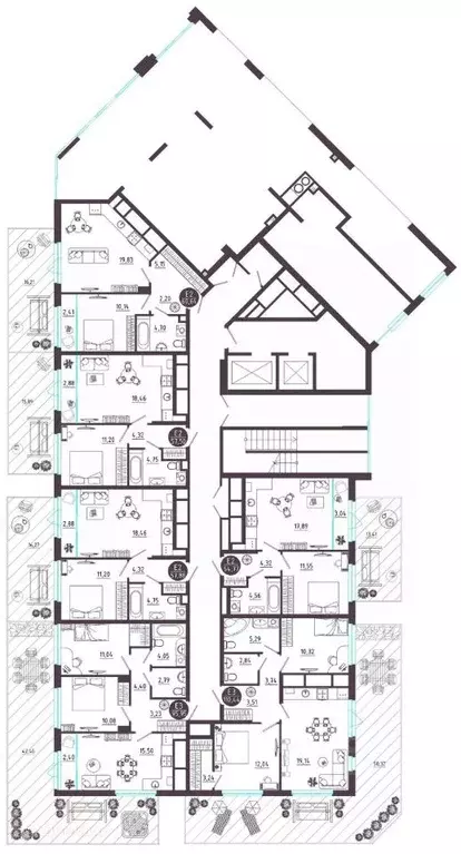 2-к кв. Рязанская область, Рязань Московское ш. (110.44 м) - Фото 2