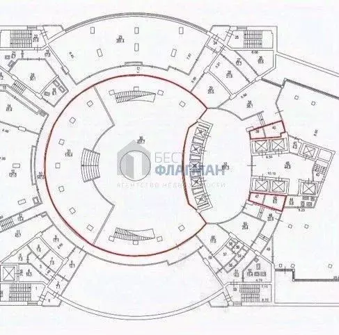 Помещение свободного назначения в Москва Тестовская ул., 10 (213 м) - Фото 1