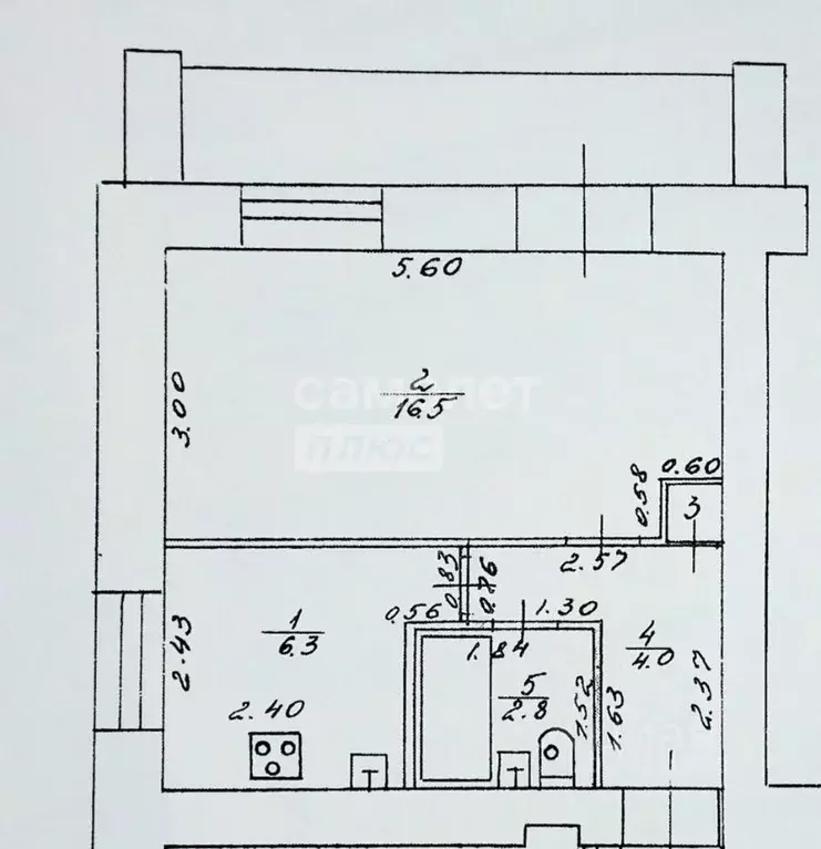 1-к кв. Кировская область, Киров ул. Сурикова, 34 (35.0 м) - Фото 1