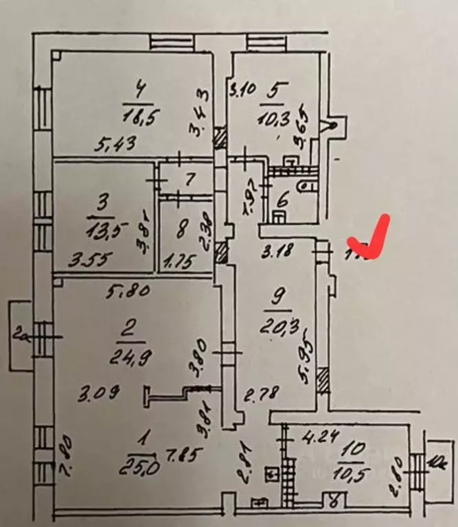 3-к кв. Москва наб. Тараса Шевченко, 31 (135.0 м) - Фото 0