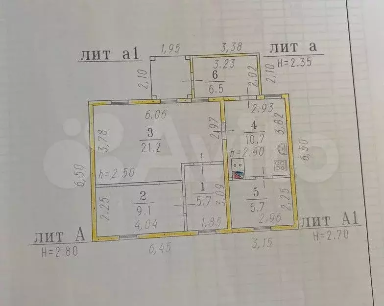 Дом 53,4 м на участке 4,5 сот. - Фото 0